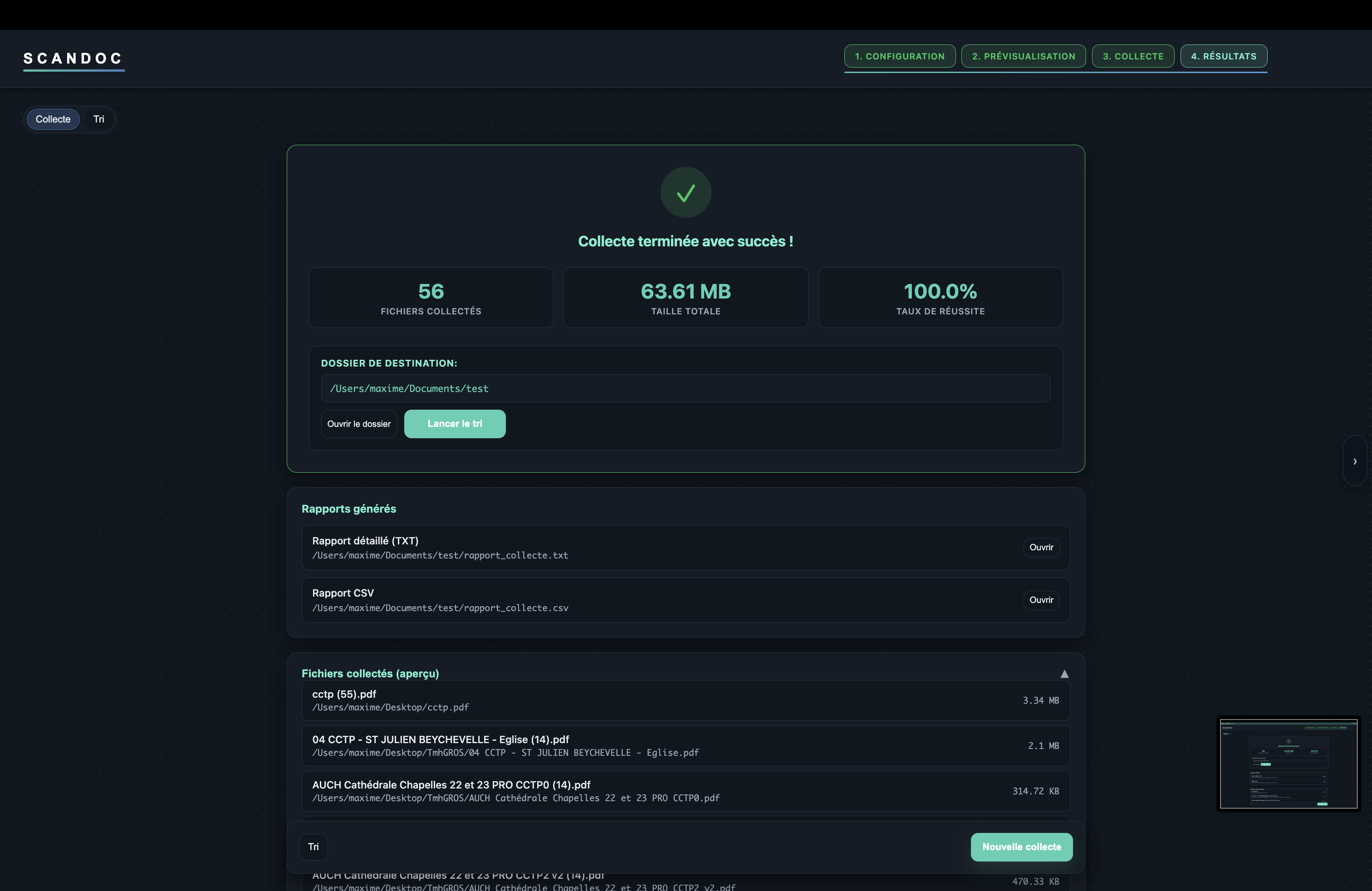 ScanDoc — Étape 3